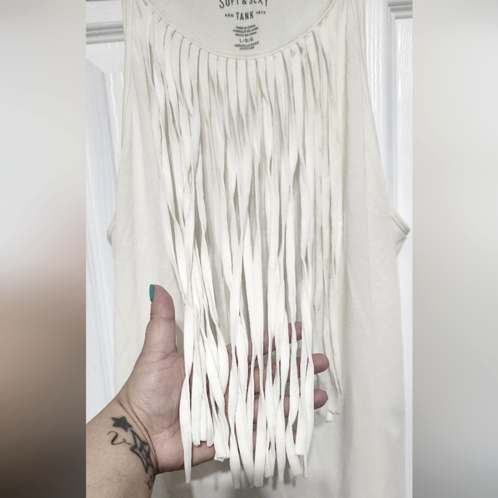 Fringe Tank Top - Picture 2 of 2